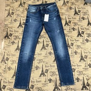 Nizam  NWT! Mens Other Sam Bleach Stretch Skinny Jeans Size 32